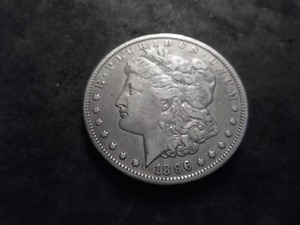 1896 O Morgan Silver Dollar