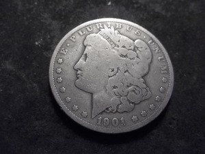 1901 Morgan Silver Dollar