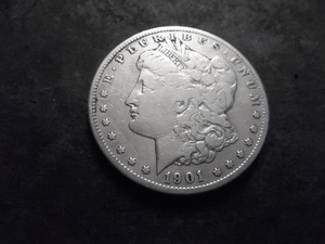 1901 S Morgan Silver Dollar