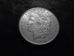 1904 O Morgan Silver Dollar