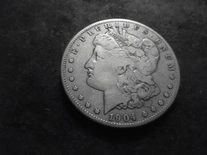 1904 S Morgan Silver Dollar