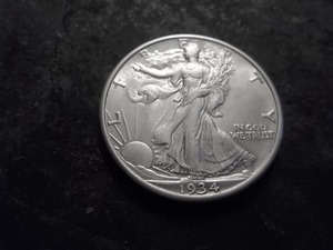 1934 Walking Liberty Half Dollar