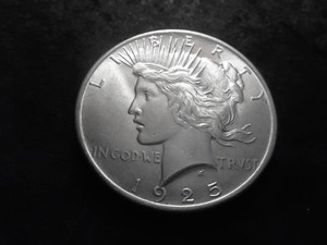 1925 Peace Silver Dollar