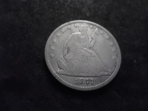 1877 Seated Liberty Half Dollar