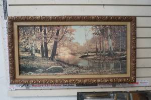 lot 219 image: 1960s Robert Wood Painting