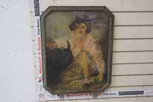 lot 253 image: Antique Lithograph Boy and Robbit by Sir Henry Raeburn