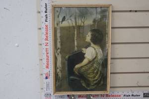 lot 271 image: Vintage 1920s Litho Spring Song Simon Glucklith Art Deco R. Melville NY