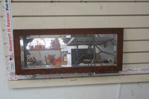 lot 300 image: Vintage Framed 10x24 Mirror