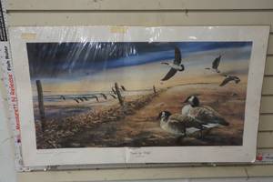 lot 305 image: Vintage Print Michael Dunn 1994 Season for Flight