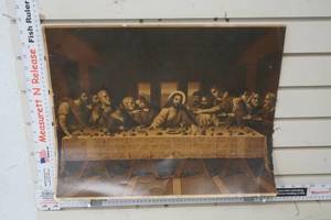 lot 307 image: Vintage Last Supper (Printed in Germany) 16x20