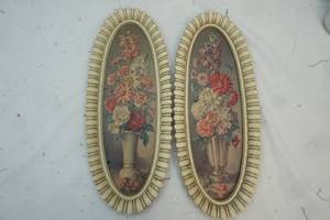 lot 341 image: Pair of Vintage Paintings done by Cecil Rubino
