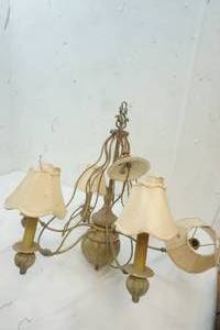 lot 1 image: Antique Chandelier