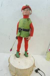 lot 56 image: Vintage Animated Elf