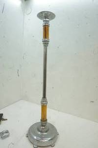 lot 108 image: Antique Funeral Home Mortuary Church Candle Holder