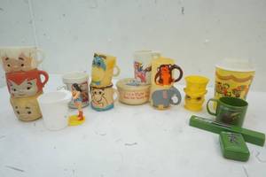 lot 114 image: Vintage Kid Cups