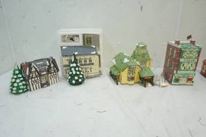 lot 120 image: The Original Snow Village Hand Painted
