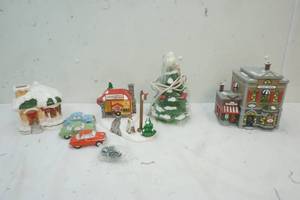 lot 122 image: The Original Snow Village Hand Painted