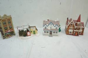 lot 126 image: The Original Snow Village Hand Painted