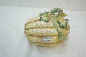lot 130 image: Kaldun & Bogle Hand painted squash