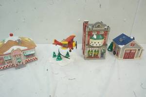 lot 131 image: The Original Snow Village Hand Painted