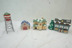 lot 138 image: The Original Snow Village Hand Painted