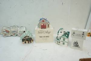 lot 139 image: The Original Snow Village Hand Painted