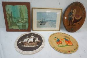 lot 146 image: Variety of Vintage Pictures
