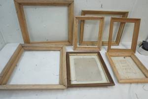 lot 152 image: Wooden Frames