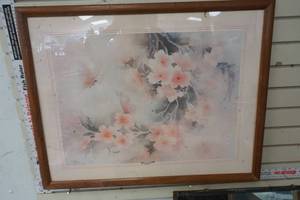 lot 177 image: Pink Apple Blossom Picture