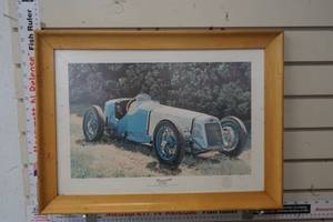 lot 201 image: Framed Picture of 1961 Delage