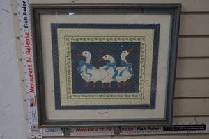 lot 207 image: Framed Picture of Ducks