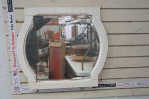 lot 359 image: antique mirror