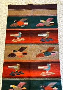 lot 54 image: Vintage Ethic Bird Design Textile