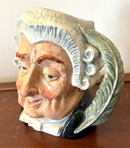 lot 59 image: Royal Doulton The Lawyer Toby Mug  Character Mug