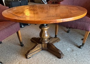 lot 96 image: Vintage Table and Chairs Set