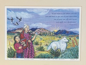 lot 97 image: Abuelitas Heart Limited Edition Print by Cordova