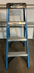 lot 103 image: Werner 4 Foot Ladder