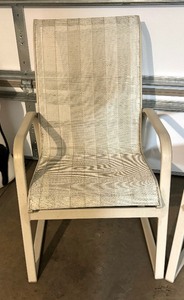 lot 106 image: Two Patio Chairs