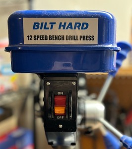 lot 115 image: Bilt Hard 10 Inch 12 Speed Bench Drill Press