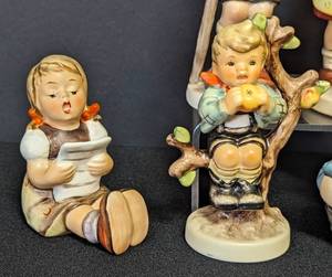 lot 17 image: Assorted Vintage Hummel Porcelain Figurines #1