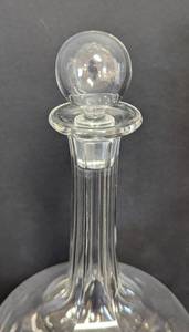 lot 26 image: Pair of Vintage Glass Decanters