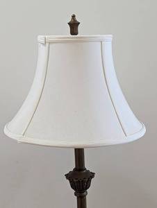lot 28 image: Decorative Bronze Floor Lamp