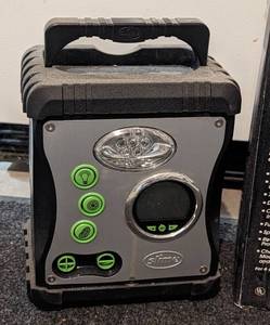lot 129 image: Die Hard Battery Charger and Slime Inflator