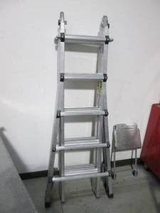 lot 8 image: Cosco Worlds Greatest multi-use folding ladder system