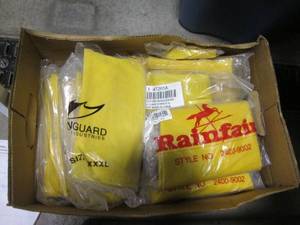lot 24 image: Onguard Industries HAZ-MAT rubber boot covers 2-Medium, 5-Large, 5-XL and 13-XXXL