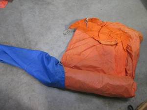 lot 41 image: Eureka 4-man timberline tent (used as a childrens playhouse and no longer water proof