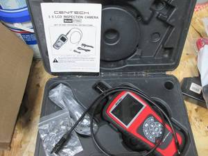 lot 116 image: Cen-Tech 3.5 LCD Inspection camera with case
