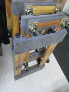 lot 139 image: (6) tool Shop moving dollys...