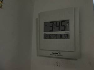 lot 188 image: Wall clockcalendarweather station...