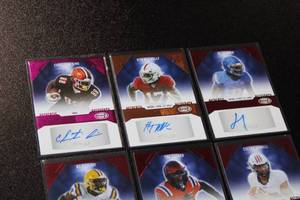 lot 17 image: 2023 Sage Aspire Rookie Autograph Lot  9 Rookie Autographs